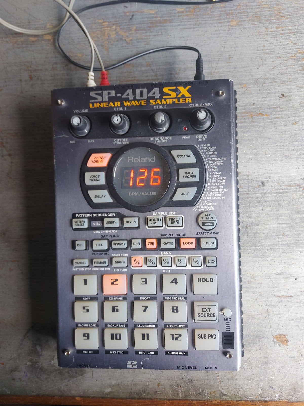boss sp-404 sx, Muziek en Instrumenten, Ophalen of Verzenden, Gebruikt