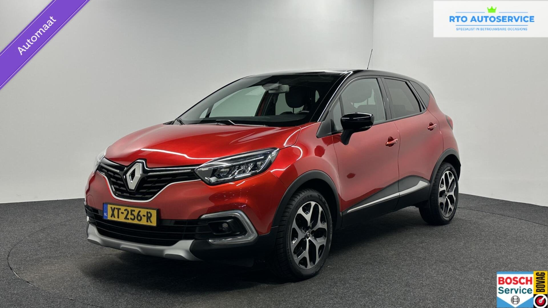 Renault Captur 1.2 TCe Intens NAVI CRUISE ECC TREKHAAK LM., Gebruikt, 4 cilinders, Met garantie (alle), 635 kg