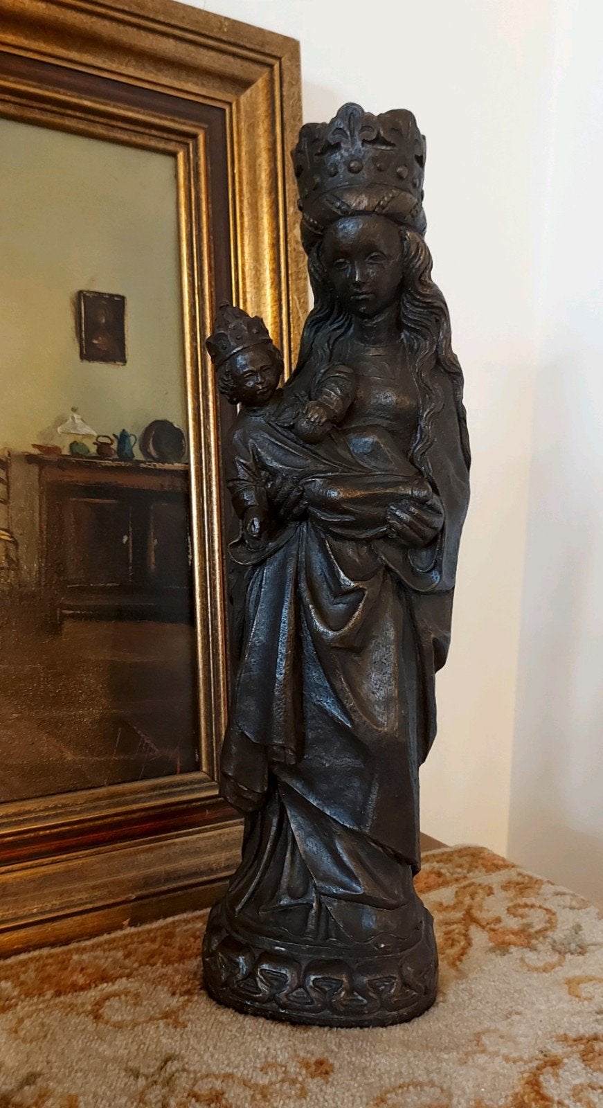 Prachtig beeld Onze Lieve Vrouwe in 't Zand, Antiek en Kunst, Ophalen of Verzenden