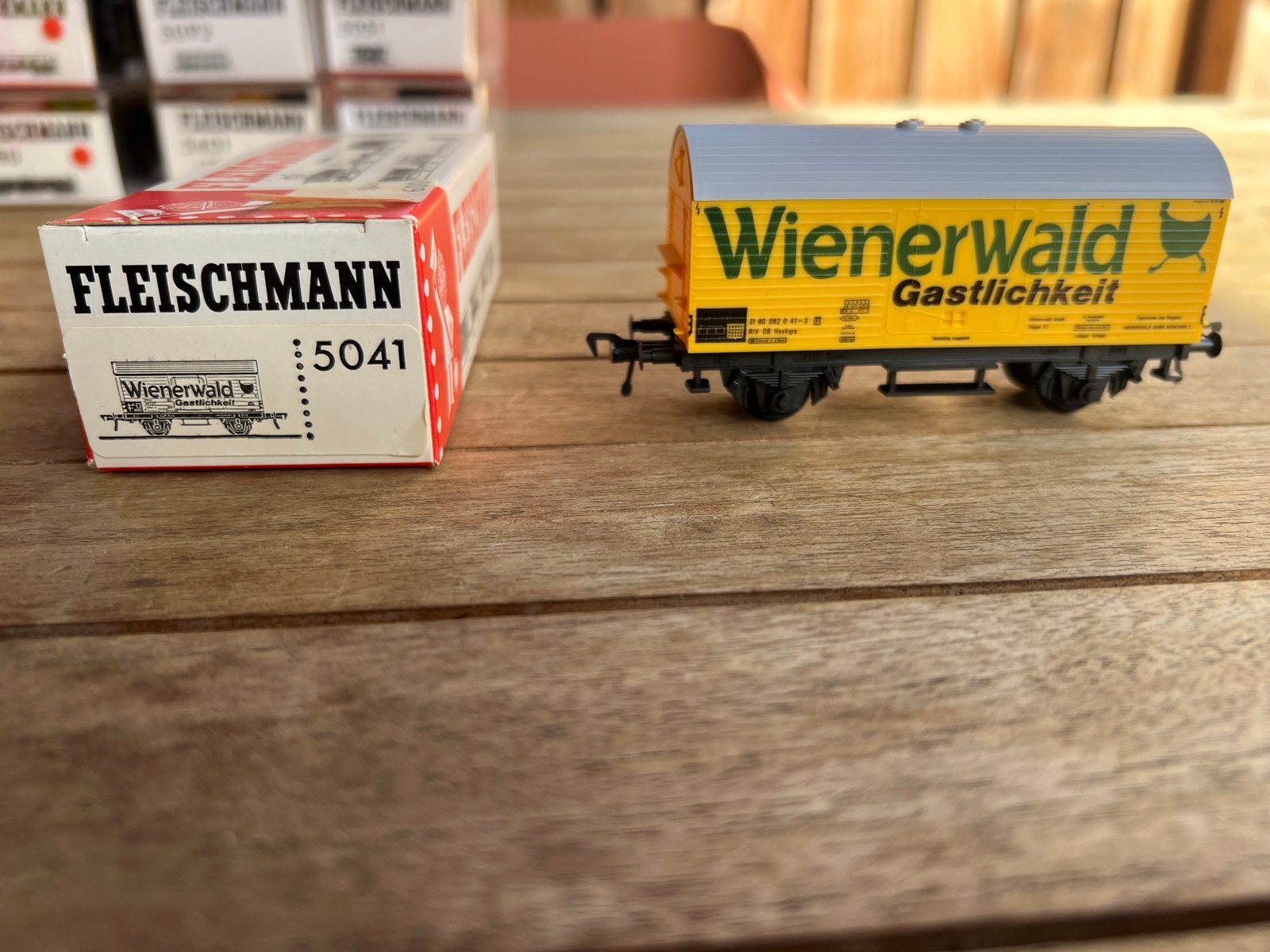 Fleischmann HO Wienerwald Gastlichkeit Wagon 5041, Gebruikt, Gelijkstroom, Fleischmann, Wagon