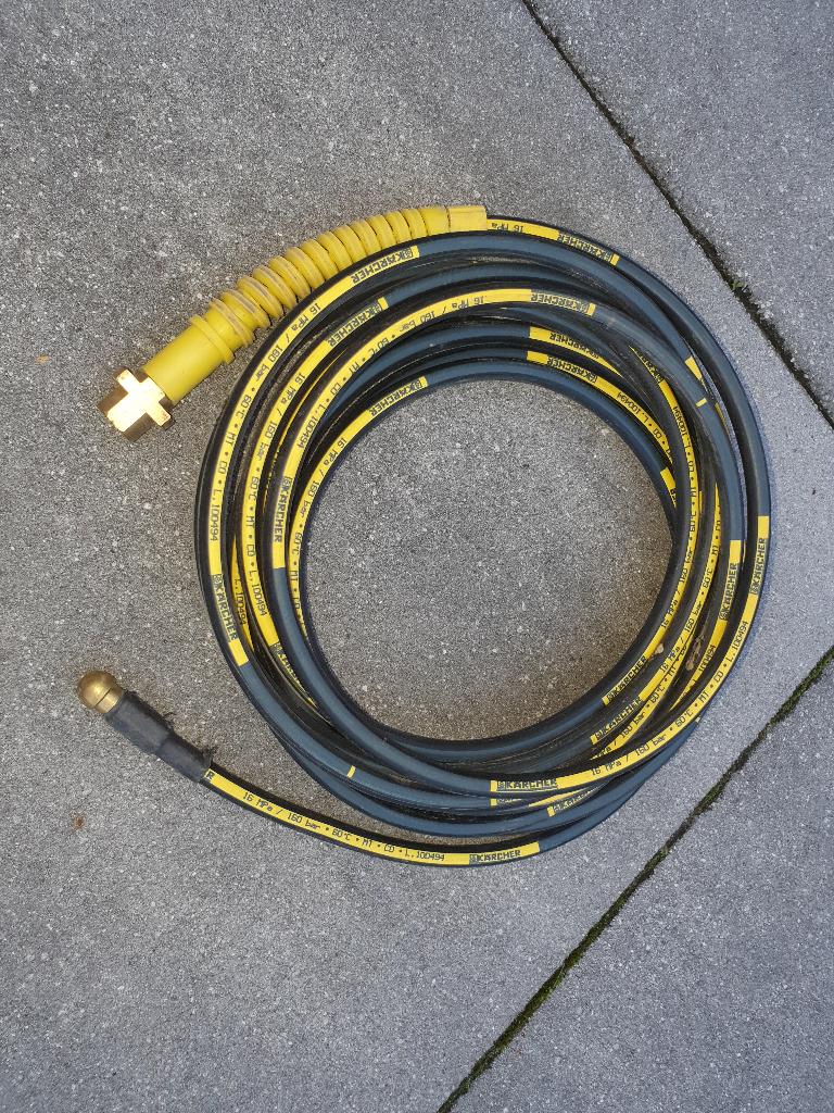 karcher rioolontstopperslang, Tuin en Terras, Hogedrukreinigers, Ophalen, Gebruikt, Elektrisch, Kärcher