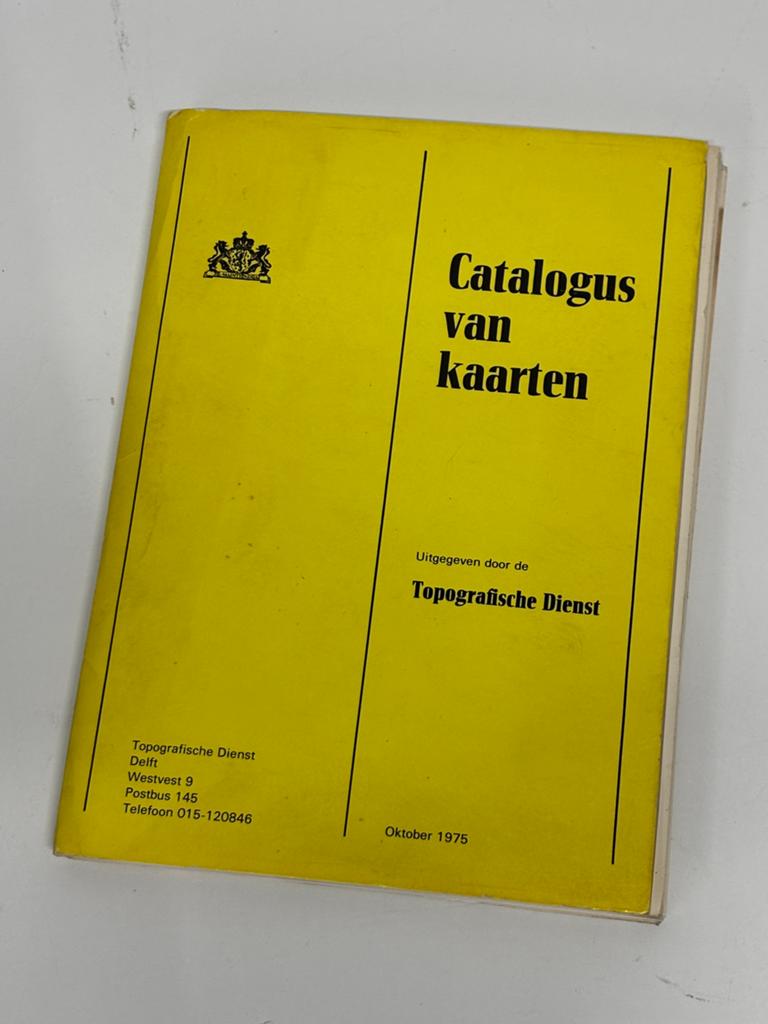 Catalogus van kaarten, Ophalen of Verzenden, Zo goed als nieuw
