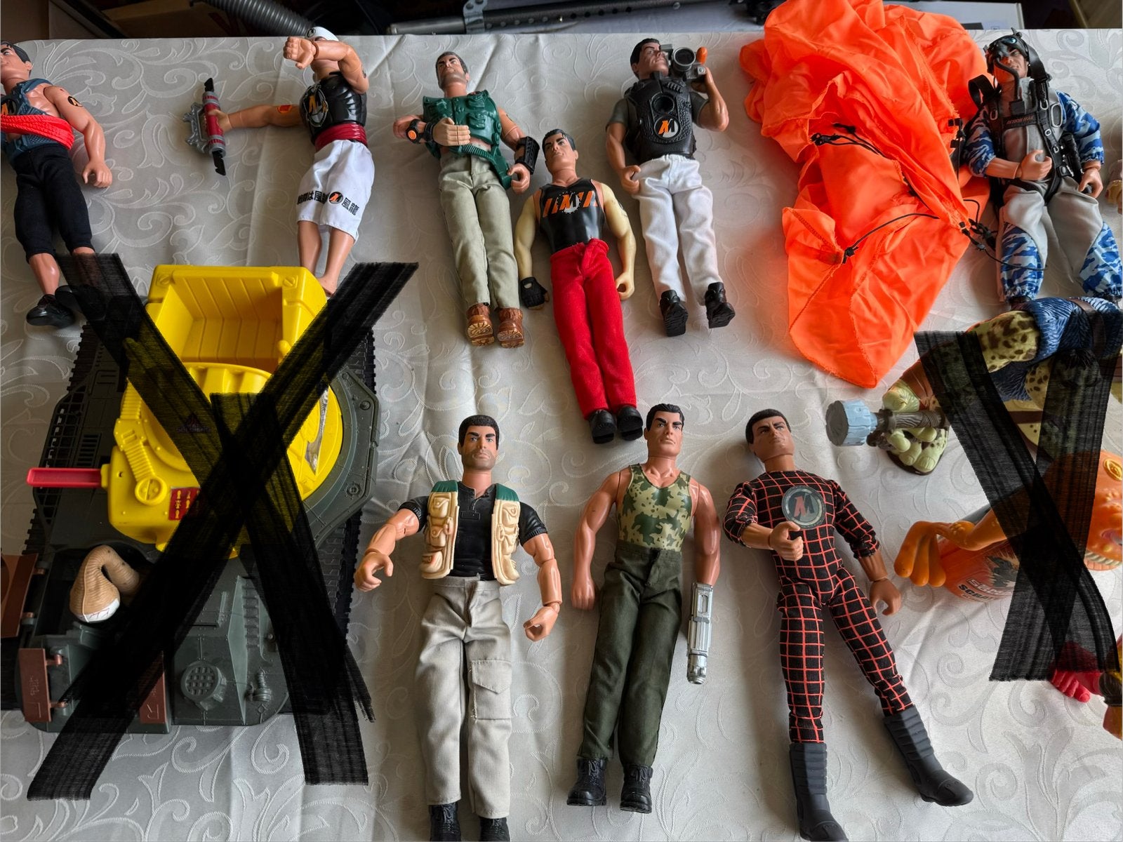 Grote collectie Action Man - de small soldiers zijn verkocht, Ophalen of Verzenden, Gebruikt