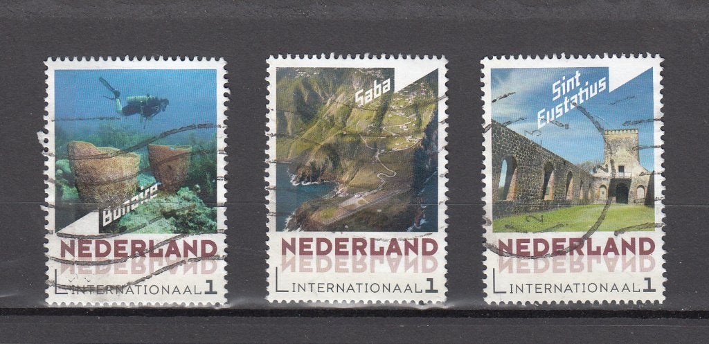 persoonlijke internationaal: Bonaire, Saba, St Eustatius, Postzegels en Munten, Ophalen of Verzenden, Na 1940, Gestempeld