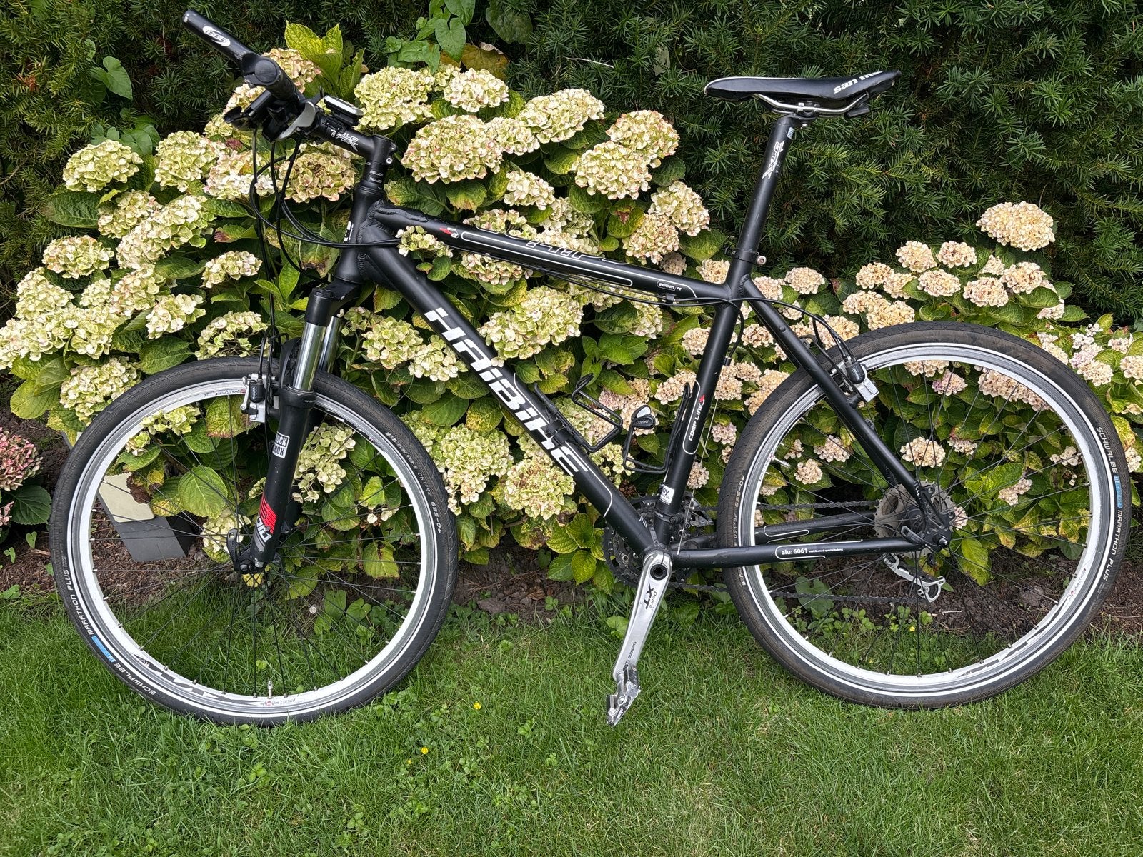 Haibike Mountainbike 50 cm, Gebruikt, Hardtail, Velgrem, 49 tot 53 cm