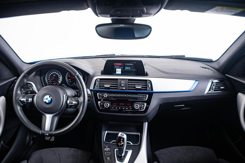 BMW 1-serie 118d M Sport - Cruise Control - Adaptieve LED ko, Auto's, 12 maanden, Achterwielaandrijving, Leder, Bedrijf