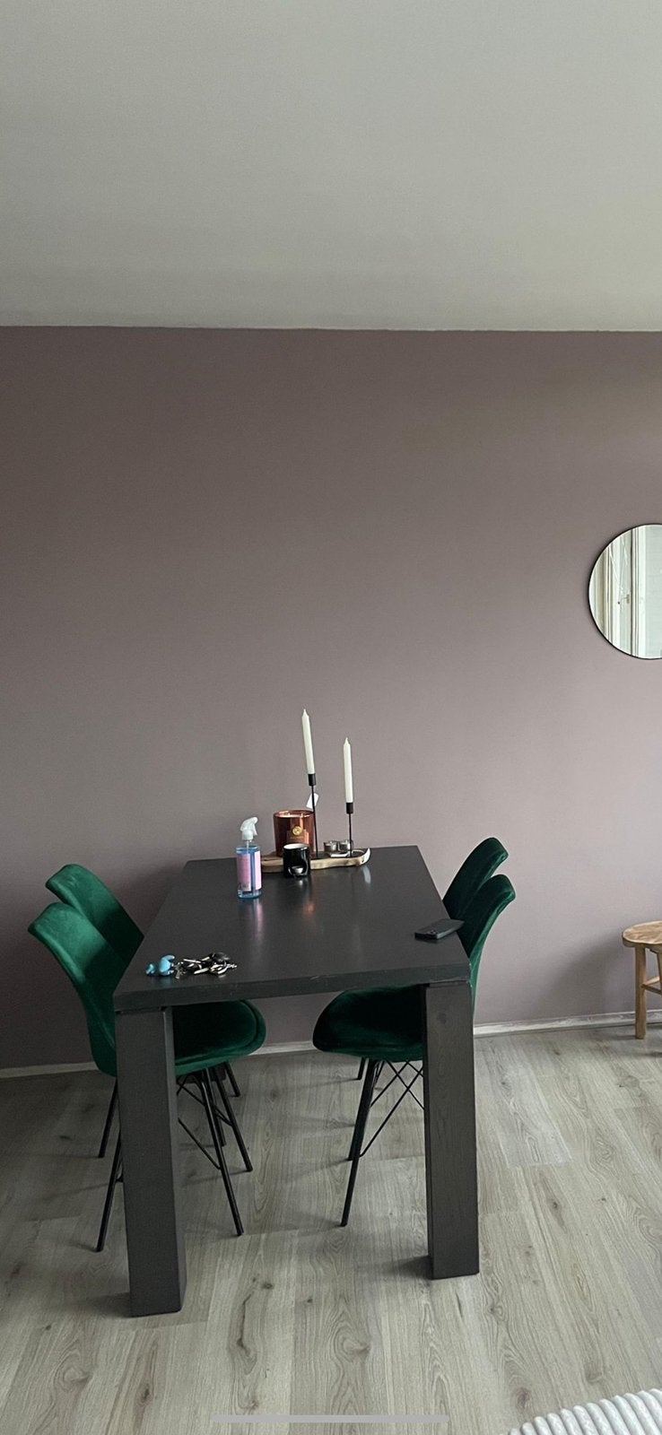 Eettafel met 4 stoelen!, Ophalen, 100 tot 150 cm, 50 tot 100 cm, Zo goed als nieuw