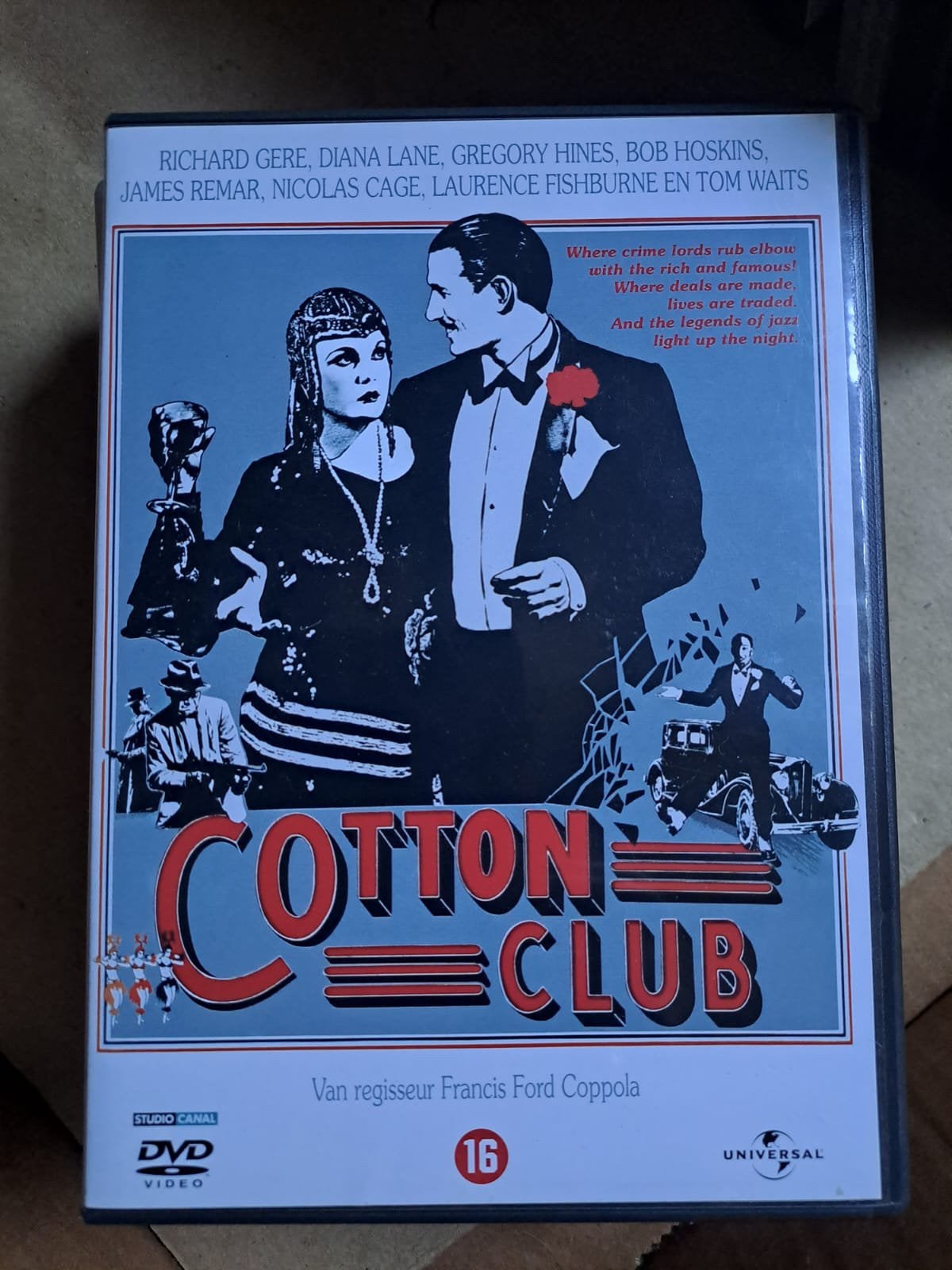 Cotton Club (dvd), Alle leeftijden, Ophalen of Verzenden, Zo goed als nieuw, Komedie