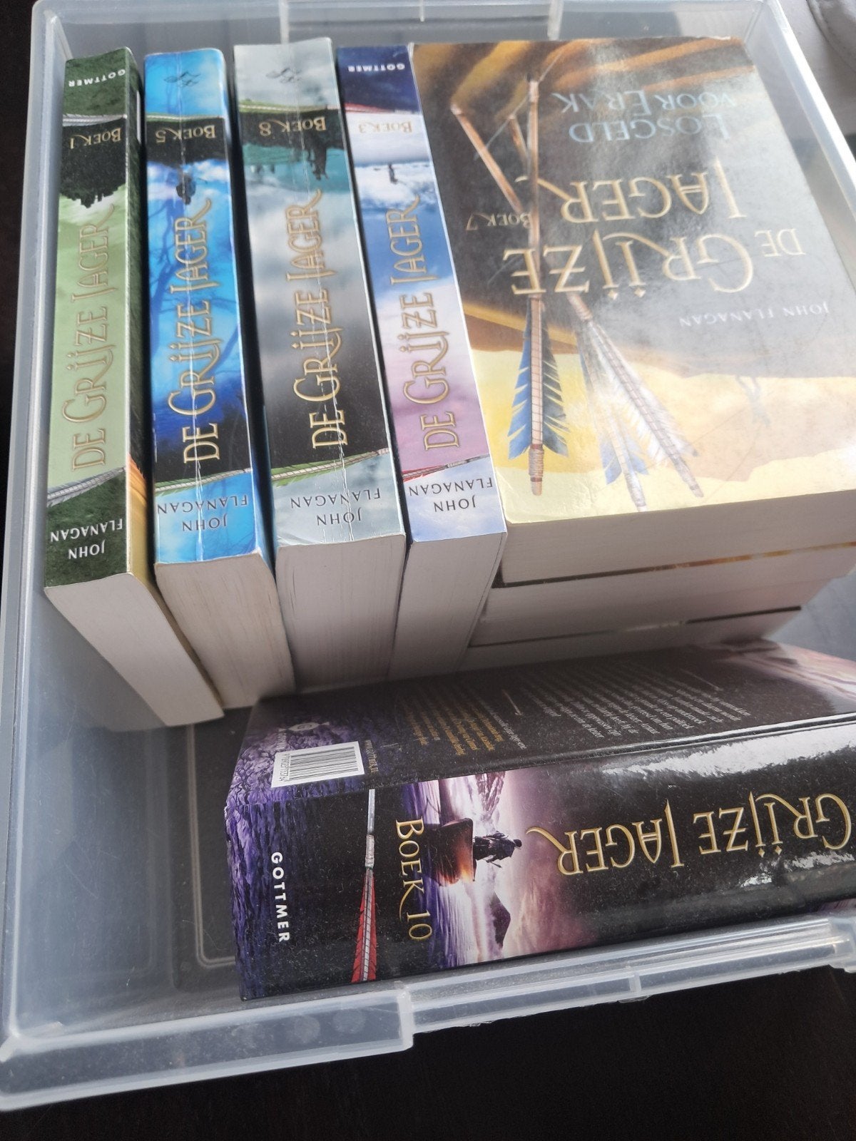 Grijze jager boeken boek 1,3,4,5,6,7,8.9,10. Ook los te koop, Boeken, Ophalen of Verzenden, Zo goed als nieuw, Sport, Hobby en Vrije tijd