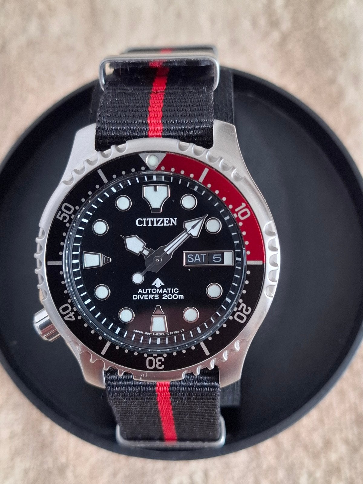 Citizen Promaster NY0085-19E, Staal, Ophalen of Verzenden, Zo goed als nieuw, Polshorloge
