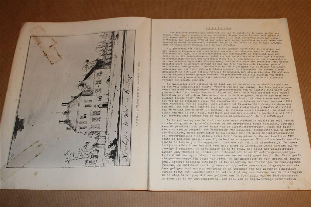 Genealogie Familie Tammens [Deel 5] — Zeldzame Uitgave 1958, Ophalen of Verzenden, Gelezen