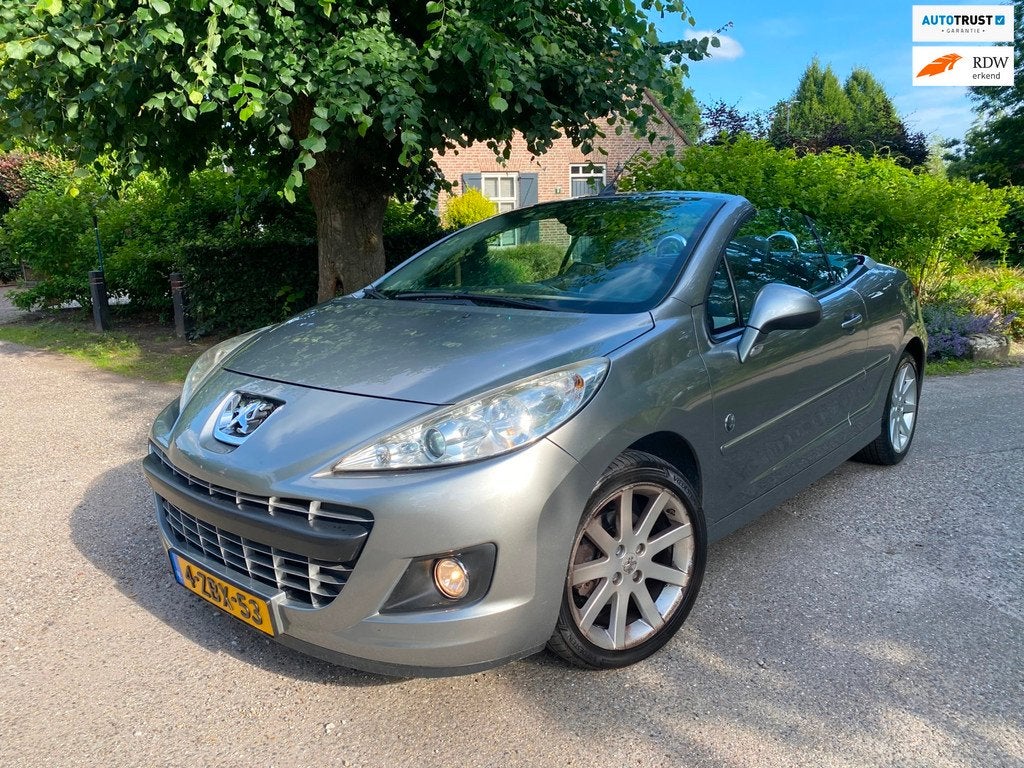 Peugeot 207 CC CABRIO 1.6 VTi Roland Garros, Voorwielaandrijving, Euro 5, 15 km/l, Gebruikt