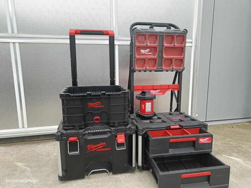 Packout Milwaukee, Ophalen, Zo goed als nieuw