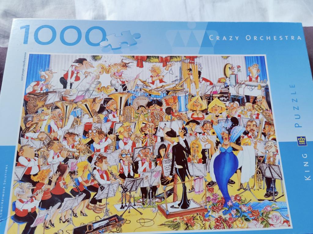 Puzzels 4 dozen, 5 puzzels 1000 stukjes, Ophalen of Verzenden, 500 t/m 1500 stukjes, Zo goed als nieuw