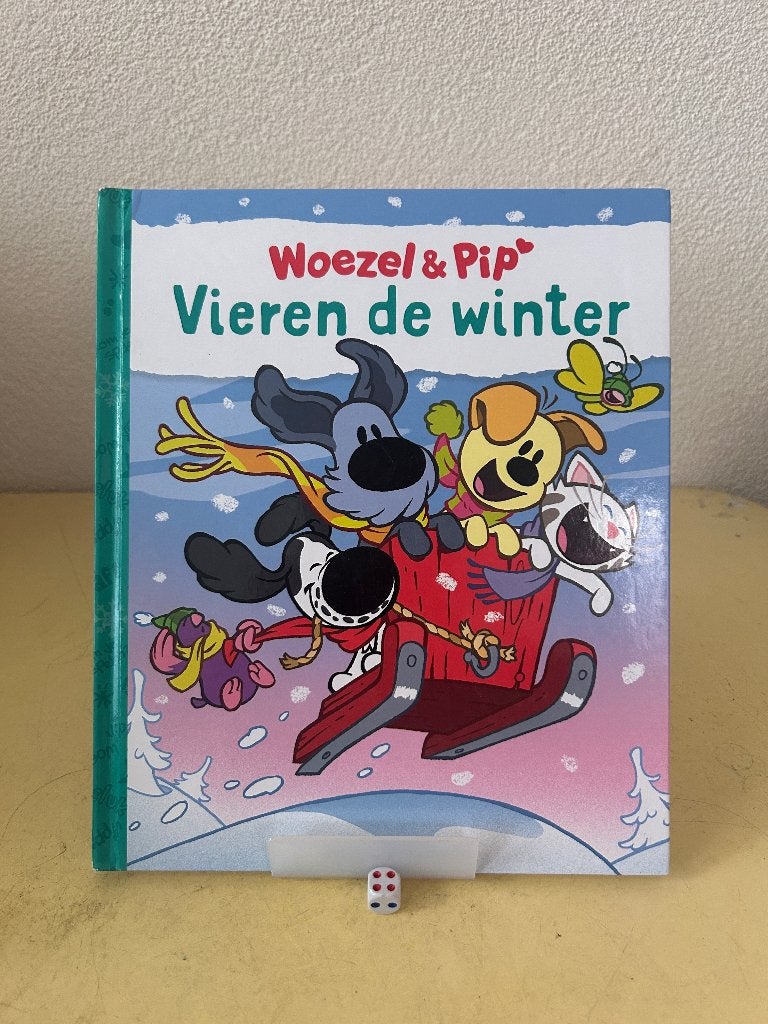 Woezel & Pip - Vieren de winter (Hardcover), Gelezen, Ophalen of Verzenden, 2 tot 3 jaar, Guusje Nederhorst