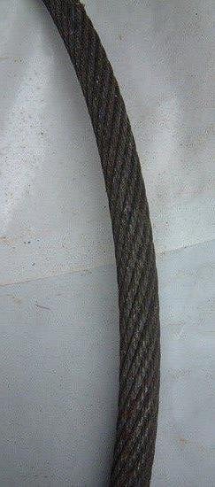 staalkabel Hijskabel 12 mm dik Lange Lengte 58 en 65 meter, Ophalen, Gebruikt, 250 mm of meer, Overige typen