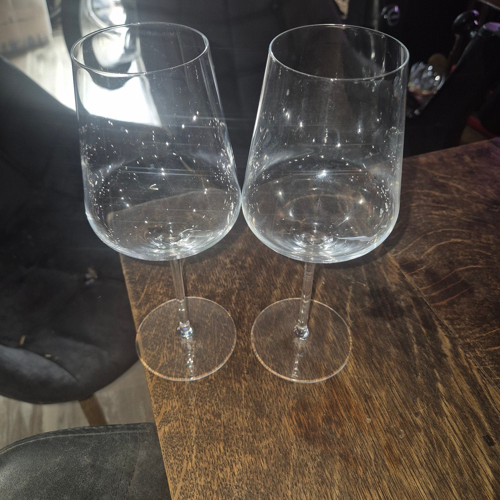 Set van 2 Vivino wijnglazen, Glas of Glazen, Overige merken, Ophalen of Verzenden, Modern