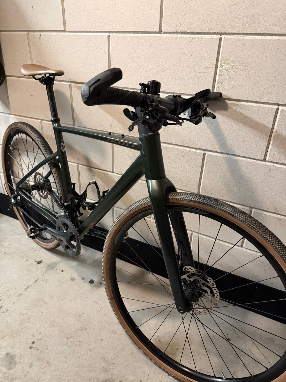 Gravelbike Scott, 4 jaar oud, weinig gebruikt incl. schoenen, Fietsen en Brommers, Fietsen | Heren | Sportfietsen en Toerfietsen