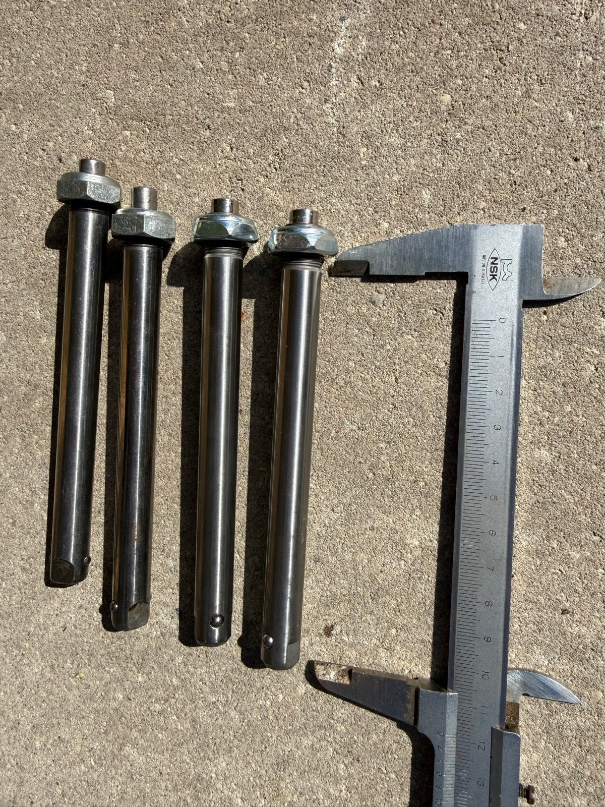 Rolstoel assen div lengtes en diameters, Ophalen of Verzenden