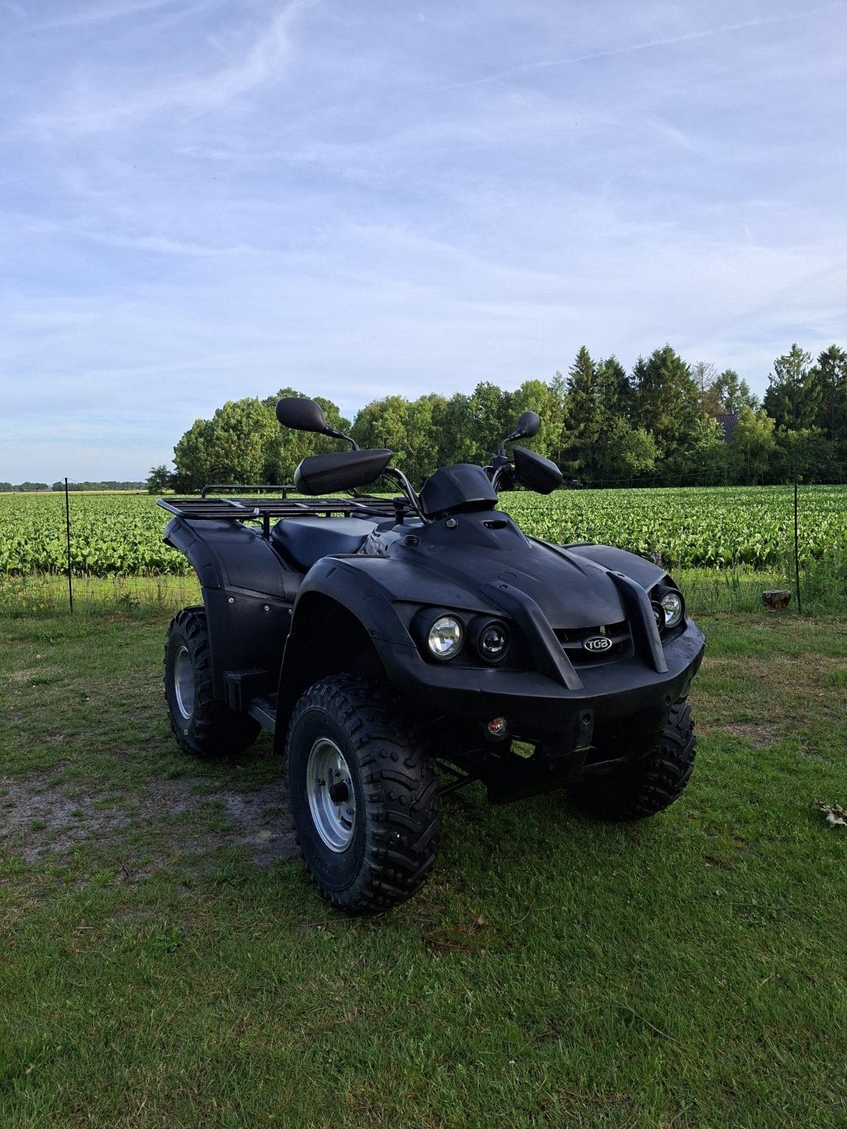 TGB Blade 325 Quad - op autokenteken