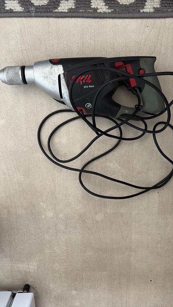 Skil Boormachine 900 Watt - Krachtig en Betrouwbaar, Ophalen of Verzenden, Gebruikt, 600 watt of meer, Boormachine