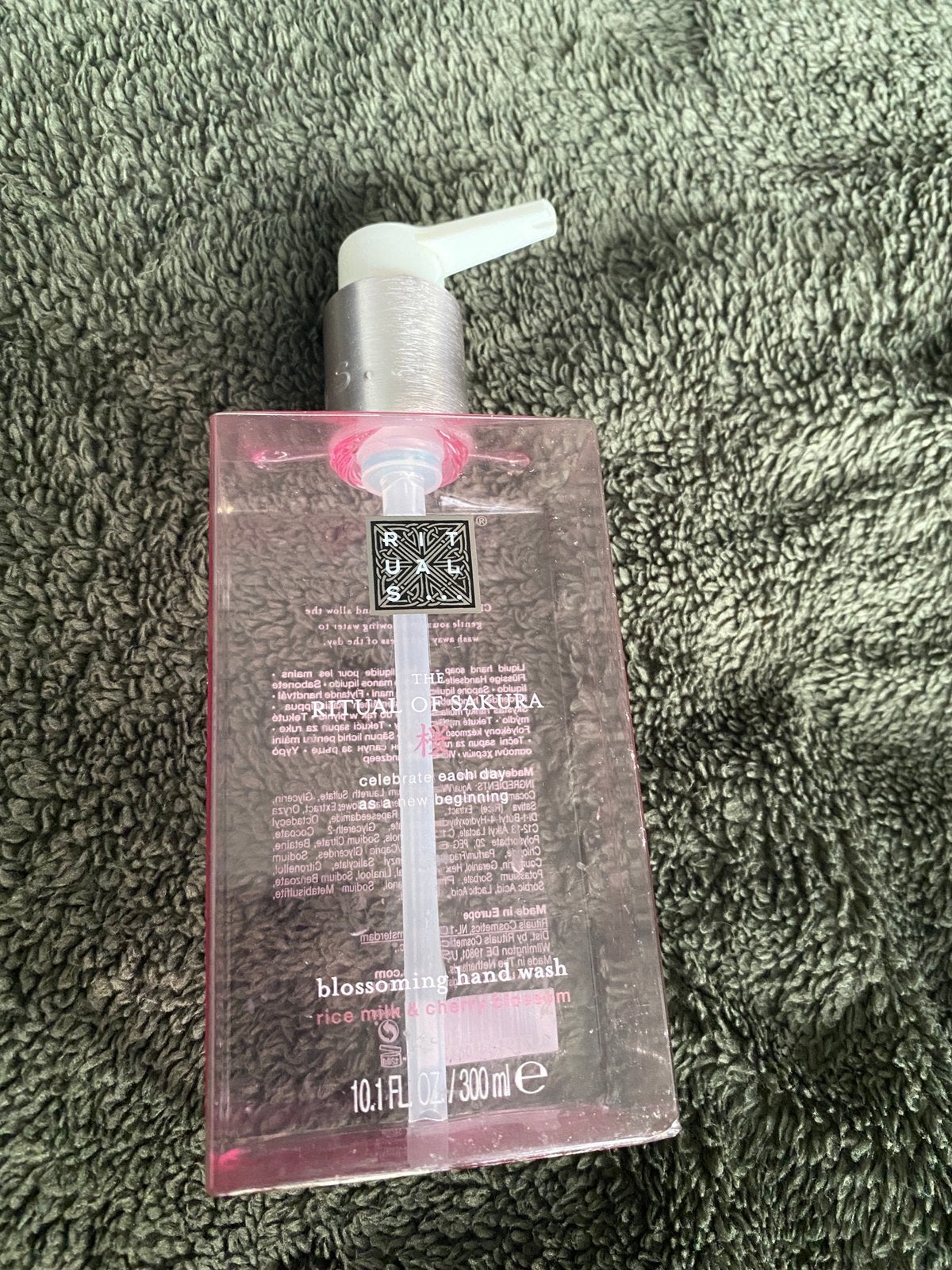 Rituals lege fles met pomp handwash, Ophalen of Verzenden, Zo goed als nieuw, Overige typen