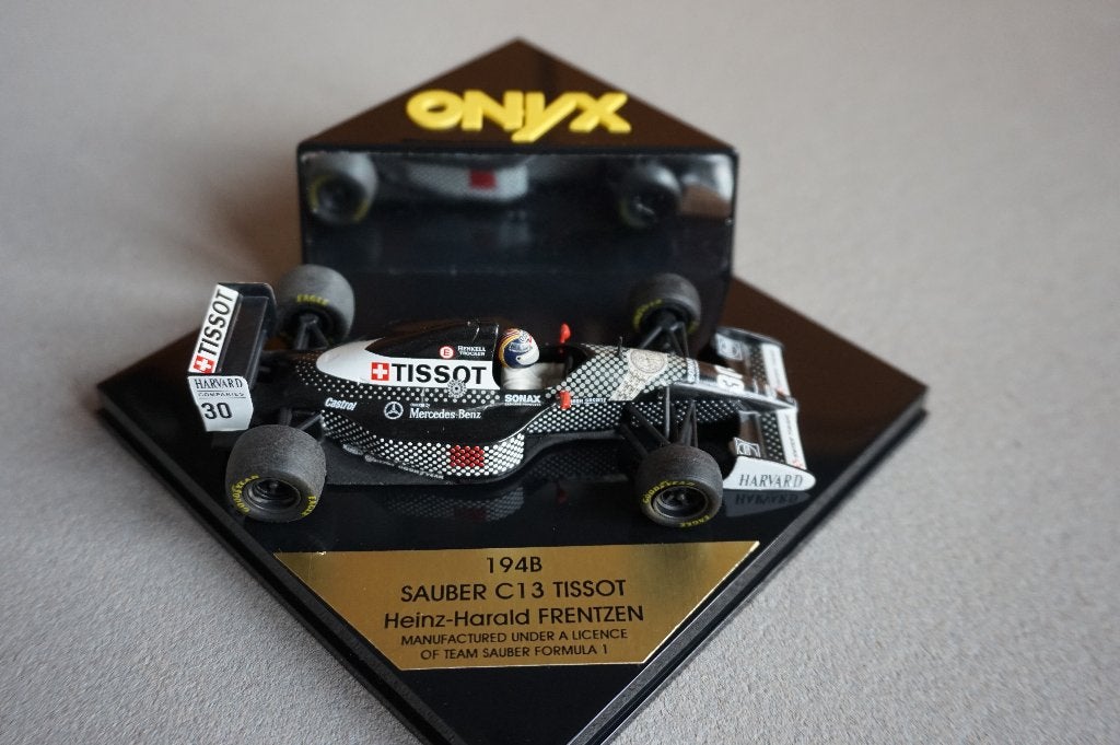 Sauber Mercedes C 13 H.H. Frentzen 1994 1/43, Hobby en Vrije tijd, Ophalen of Verzenden, Zo goed als nieuw, Auto, Overige merken
