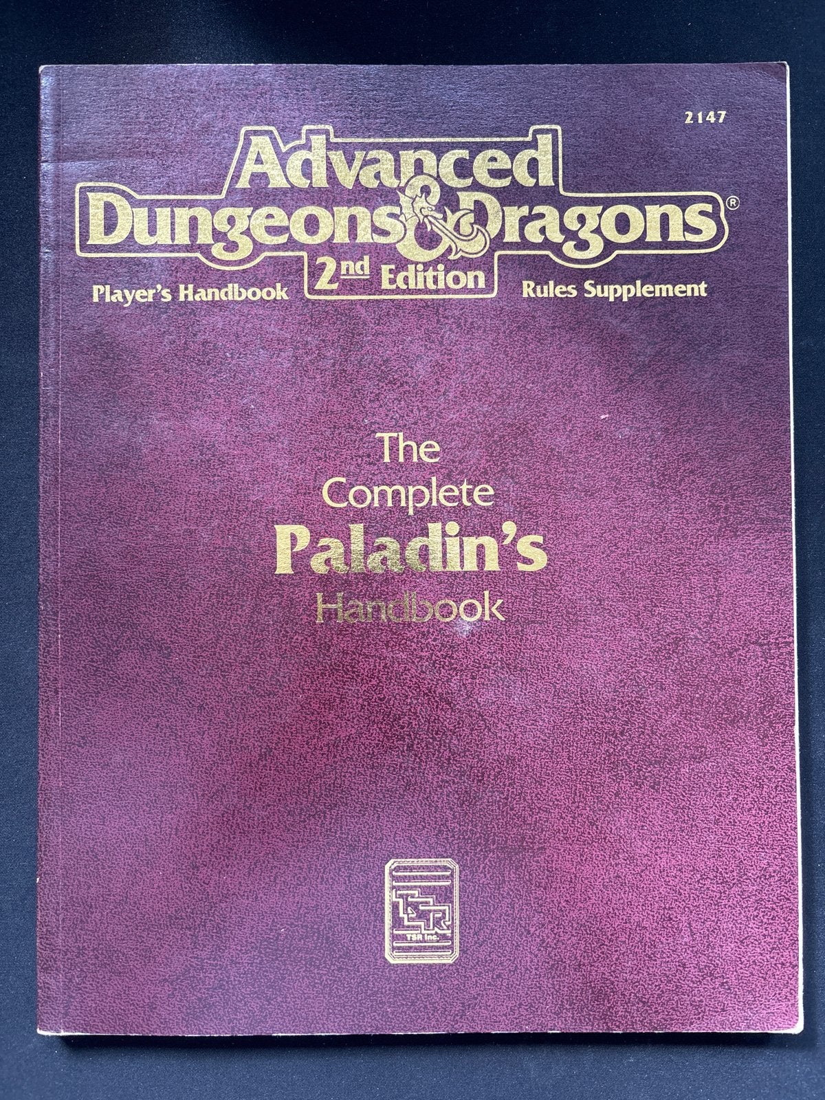 Advanced Dungeons & Dragons: The Complete Paladin's Handbook, Ophalen of Verzenden, Gelezen
