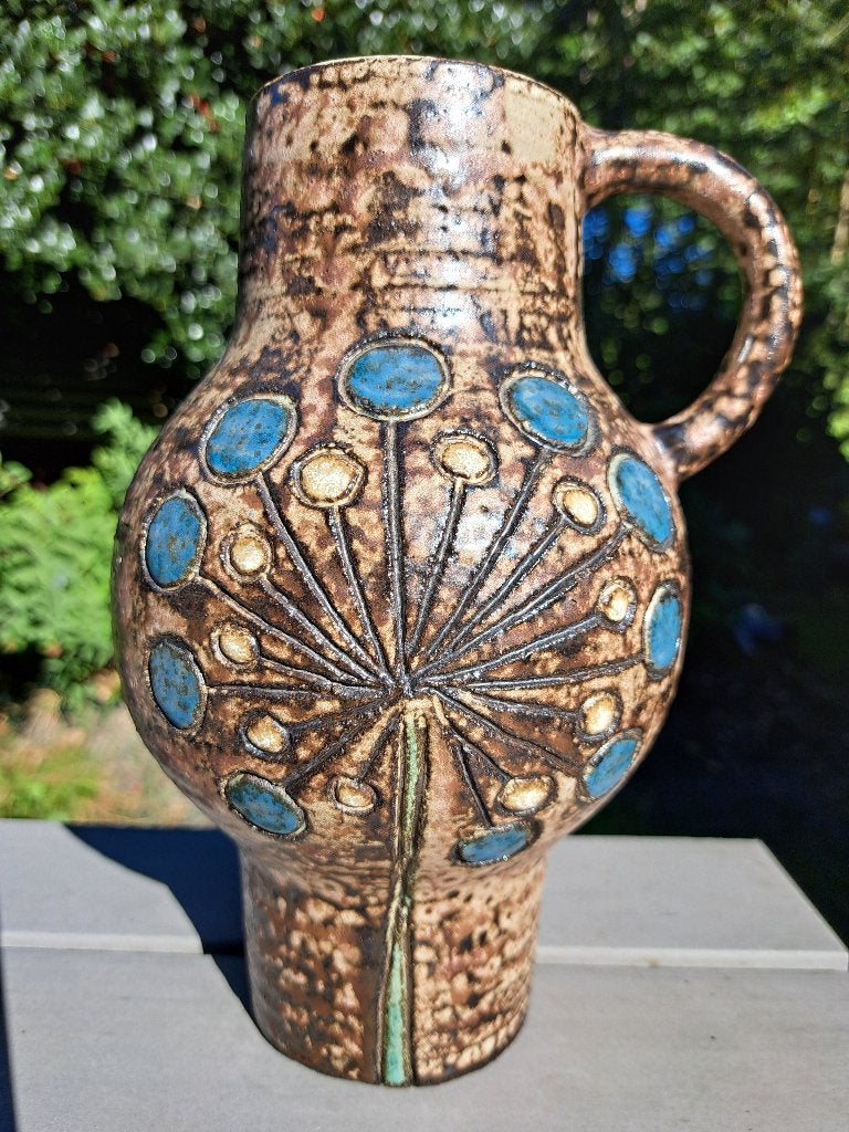 Hannie Mein vaas unicum aardewerk, Antiek en Kunst, Ophalen of Verzenden