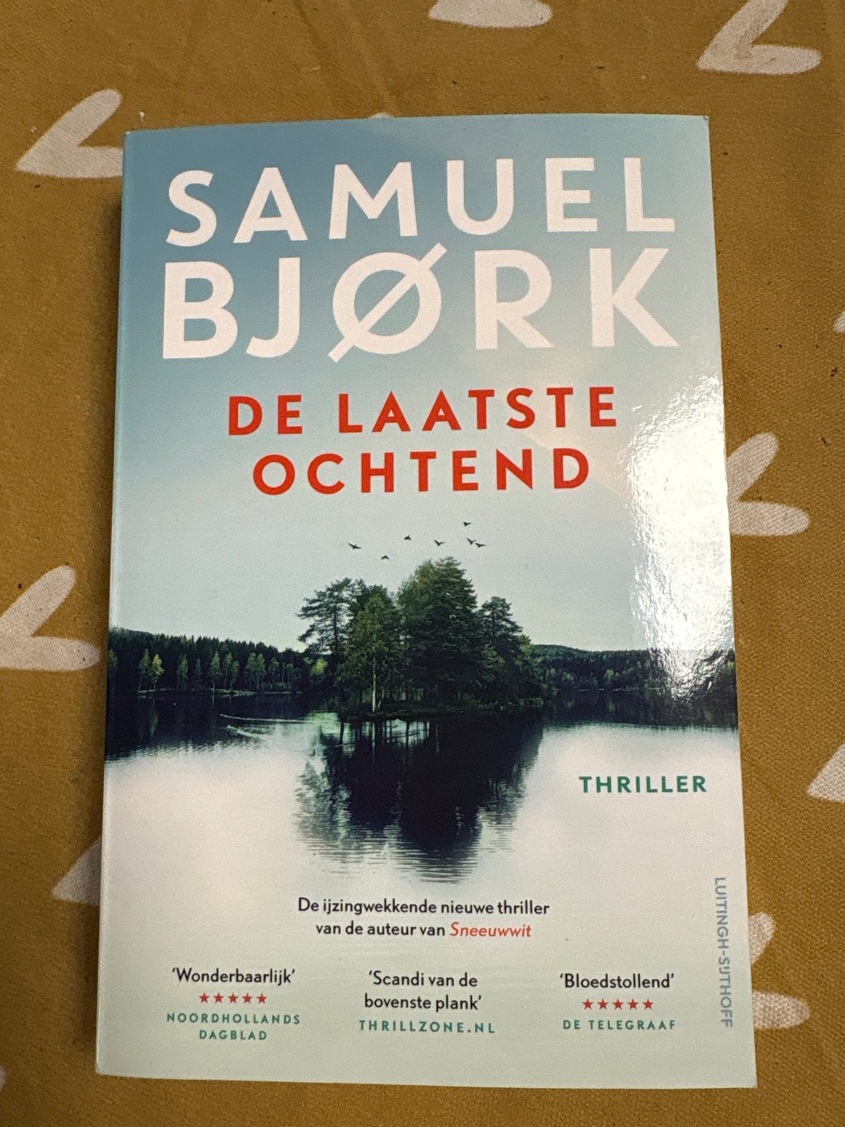 Samuel Bjørk - De Laatste Ochtend (Thriller), Ophalen of Verzenden, Zo goed als nieuw, Scandinavië