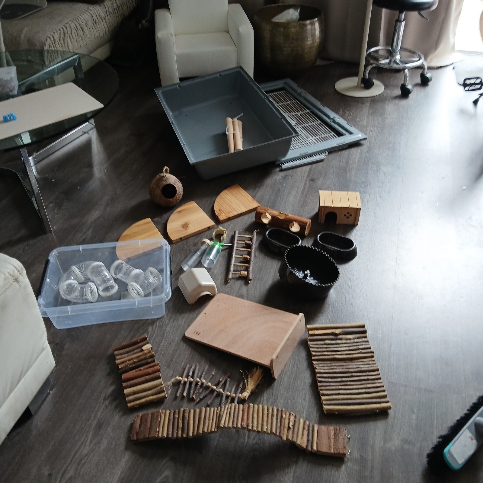 Kooi en veel accessoires voor jouw knaagdier., Dieren en Toebehoren, Ophalen of Verzenden