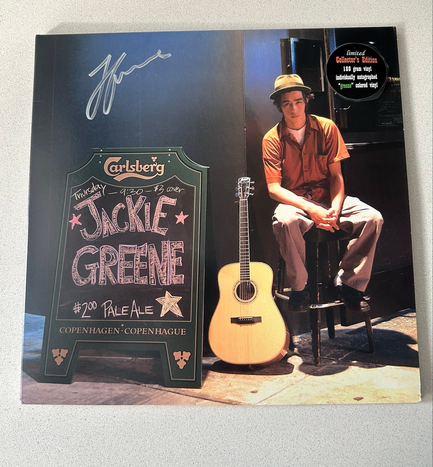 Jackie Greene - Gone Wanderin' (Gesigneerd, Groen Vinyl), LP, Colored vinyl, Ophalen of Verzenden, Zo goed als nieuw