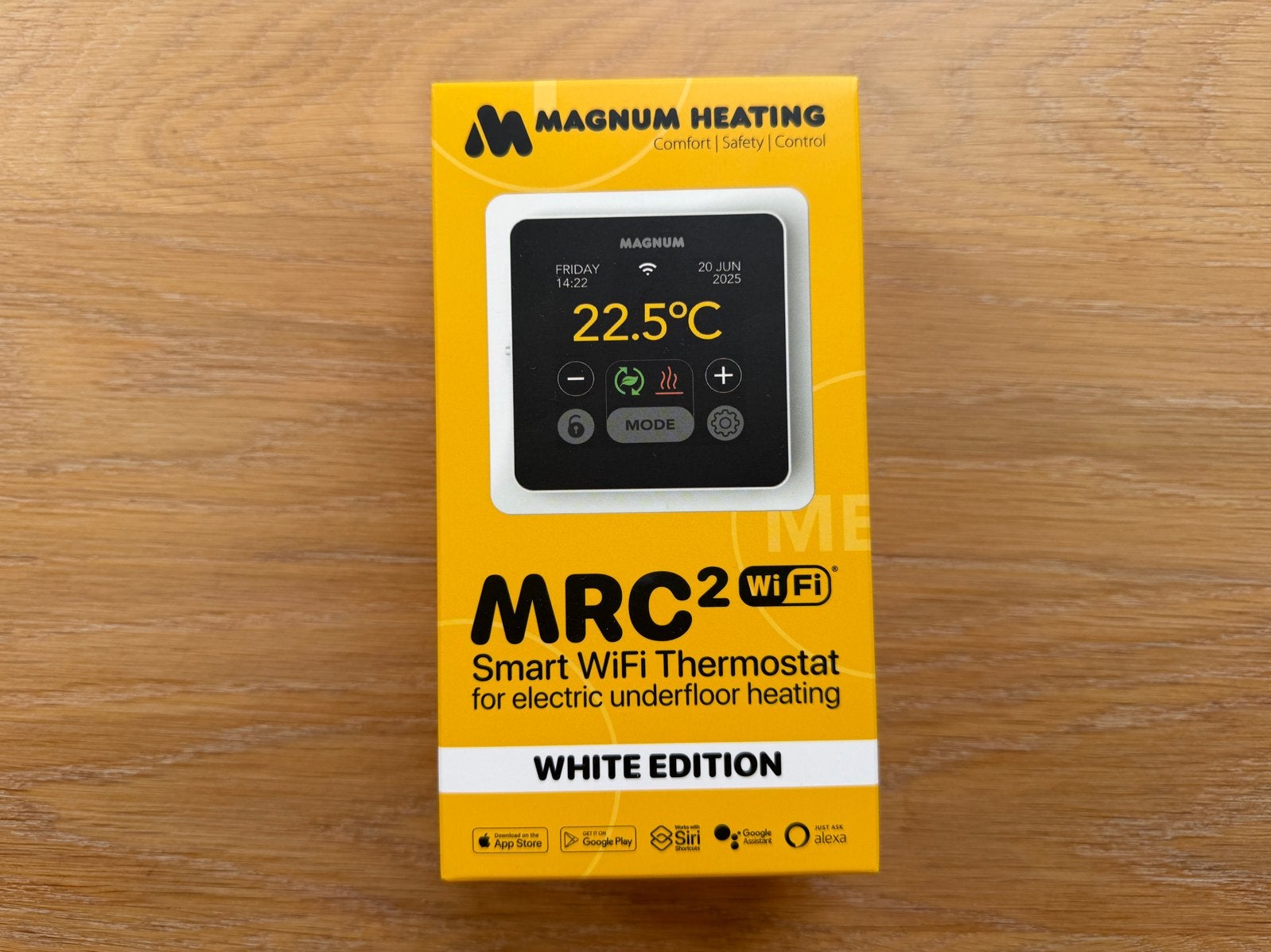 MAGNUM MRC2 Smart WiFi Thermostaat Vloerverwarming, Ophalen of Verzenden, Slimme thermostaat, Nieuw