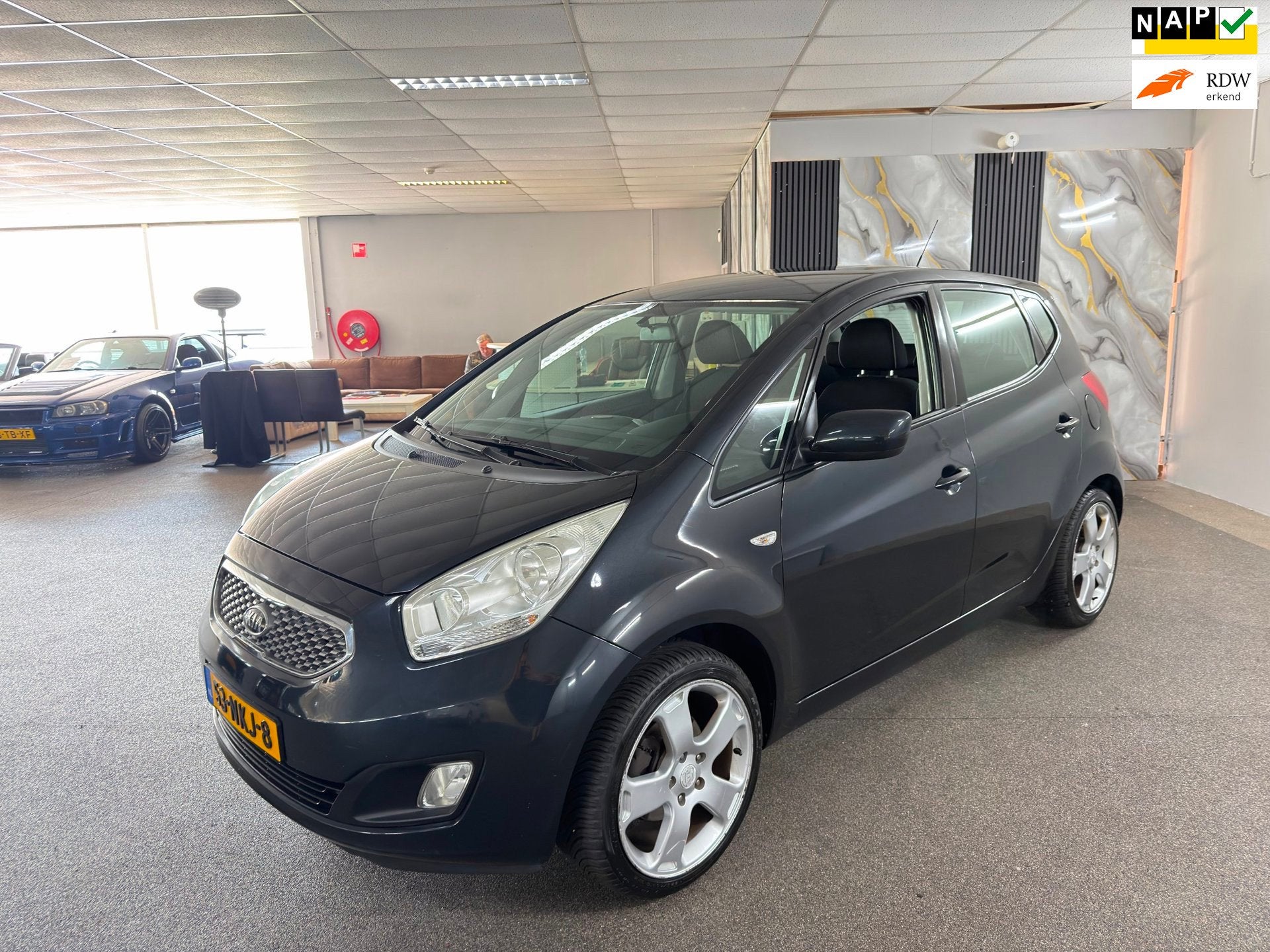 Kia Venga 1.4 CVVT Comfort Pack Apk Nieuw,Airco,Cruise contr, Voorwielaandrijving, Euro 5, Stof, Gebruikt