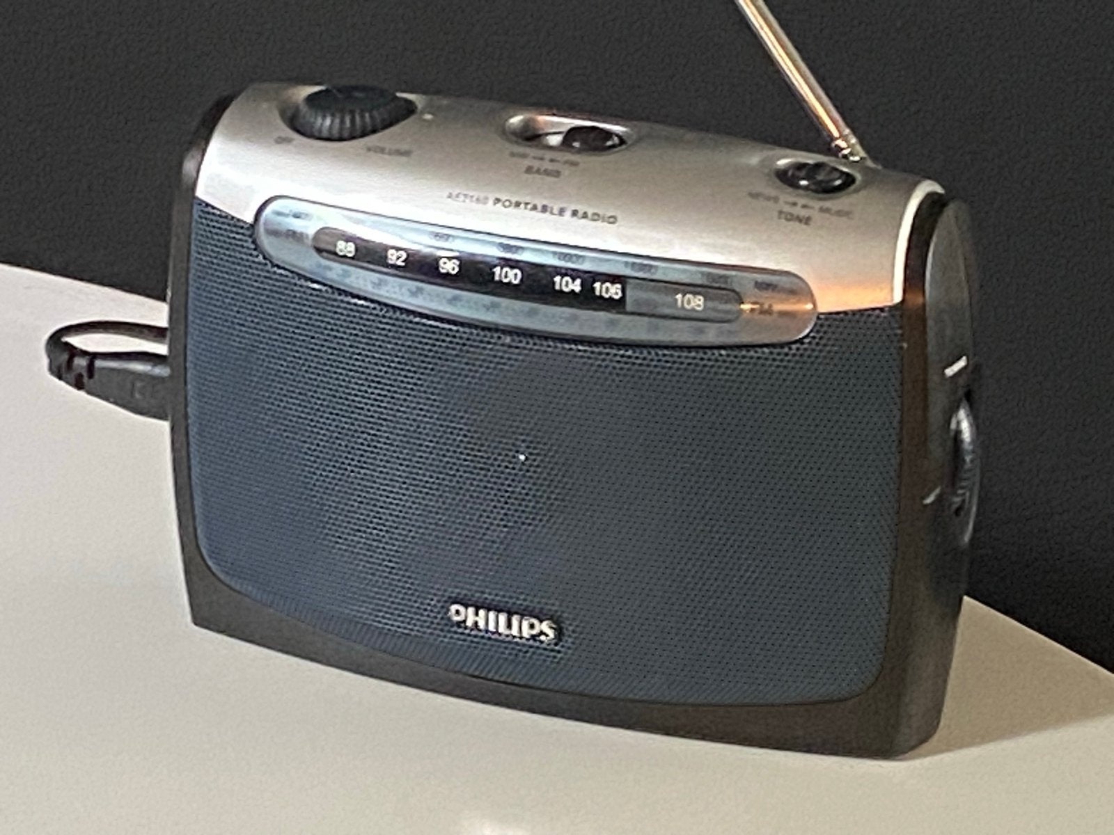 Philips AE2160 Draagbare Radio - AM/FM, Ophalen of Verzenden, Zo goed als nieuw, Radio