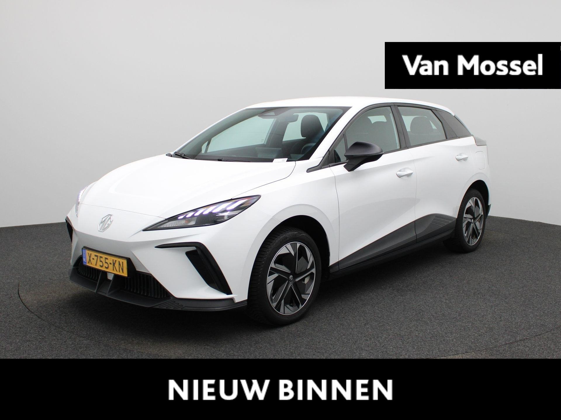 MG 4 Standard 51 kWh | Apple Carplay/Android Auto | Cruise C, Auto's, MG, Automaat, 12 maanden, Wit, Parkeersensor
