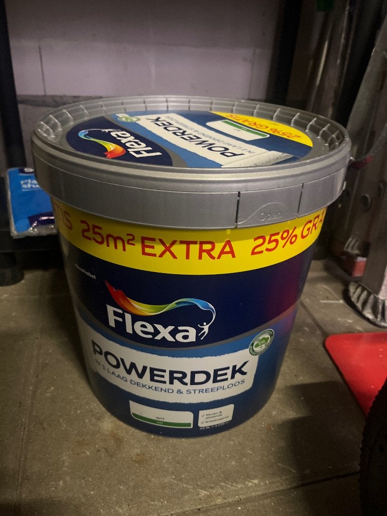 Flex’s muurverf, Ophalen, Wit, Nieuw, Verf