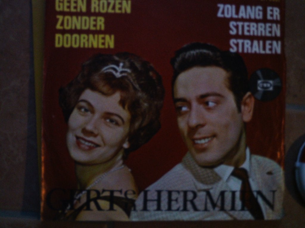 Gert & Hermien - Geen Rozen Zonder Doornen   10o, 7 inch, Ophalen of Verzenden, Zo goed als nieuw, Beschermende buitenhoes