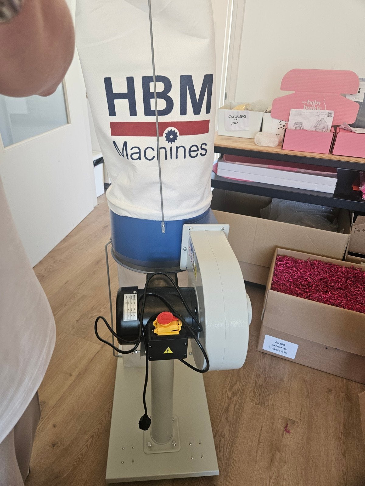 HBM Machines Afzuiger - Krachtige Stofafzuiging, Ophalen