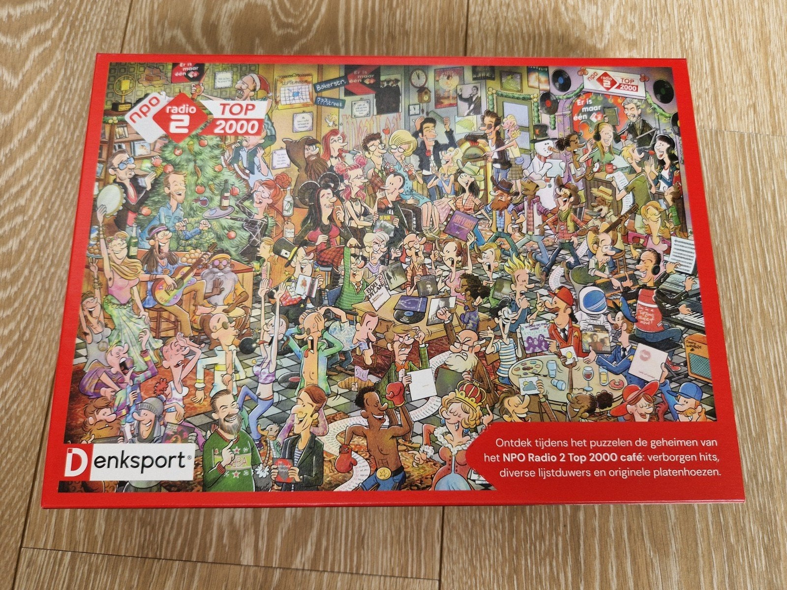 Denksport NPO Radio 2 Top 2000 Café Legpuzzel, Ophalen of Verzenden, 500 t/m 1500 stukjes, Nieuw, Legpuzzel