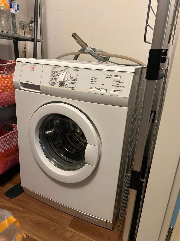 AEG Lavamat wasmachine, Ophalen, Gebruikt, Wolwasprogramma, Voorlader