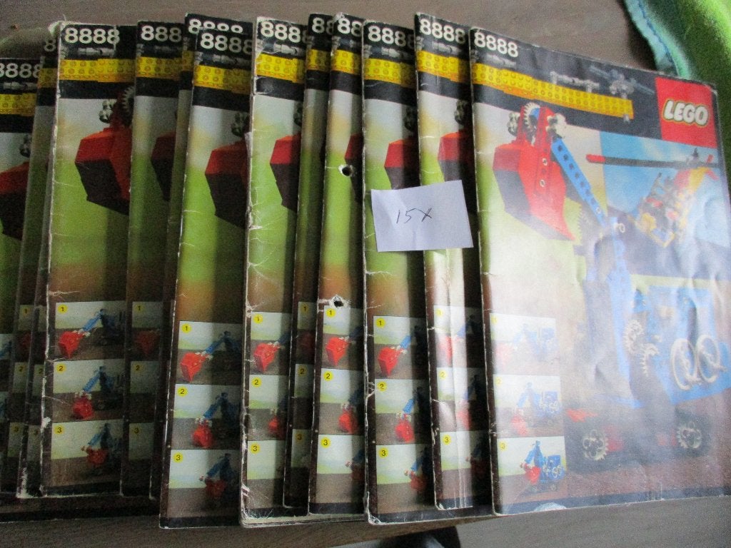 10 x 8888 Expert Builder Ideeën Boek, Ophalen of Verzenden, Gebruikt, Complete set, Lego