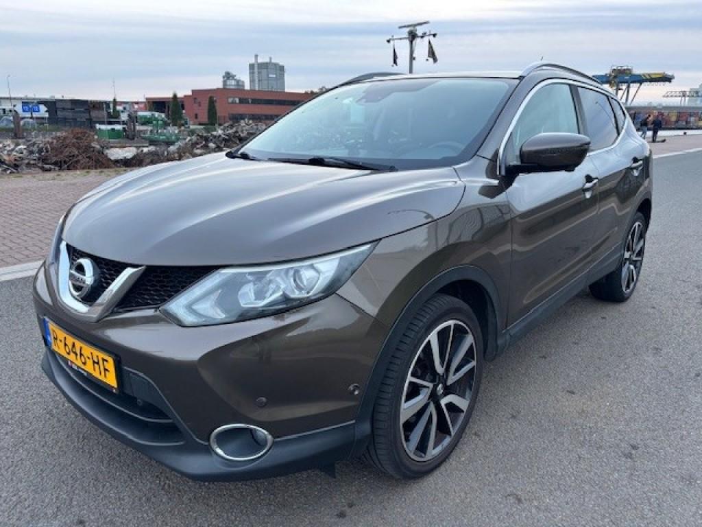 Nissan QASHQAI 1.2 Tekna, Auto's, Automaat, Gebruikt, 4 cilinders, Bruin