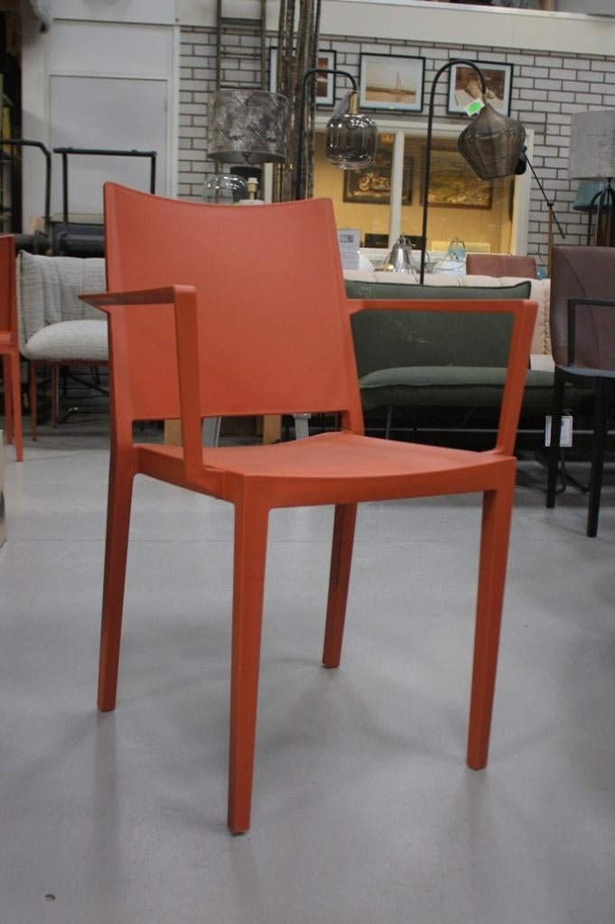 Trendy stoelen tuinstoelen terras horeca wit zwart brique, Tuin en Terras, Ophalen, Nieuw
