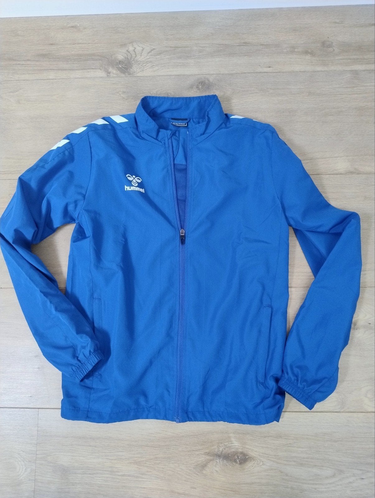 Hummel sportjasje maat 176, Jongen of Meisje, Ophalen of Verzenden, Zo goed als nieuw, Hummel