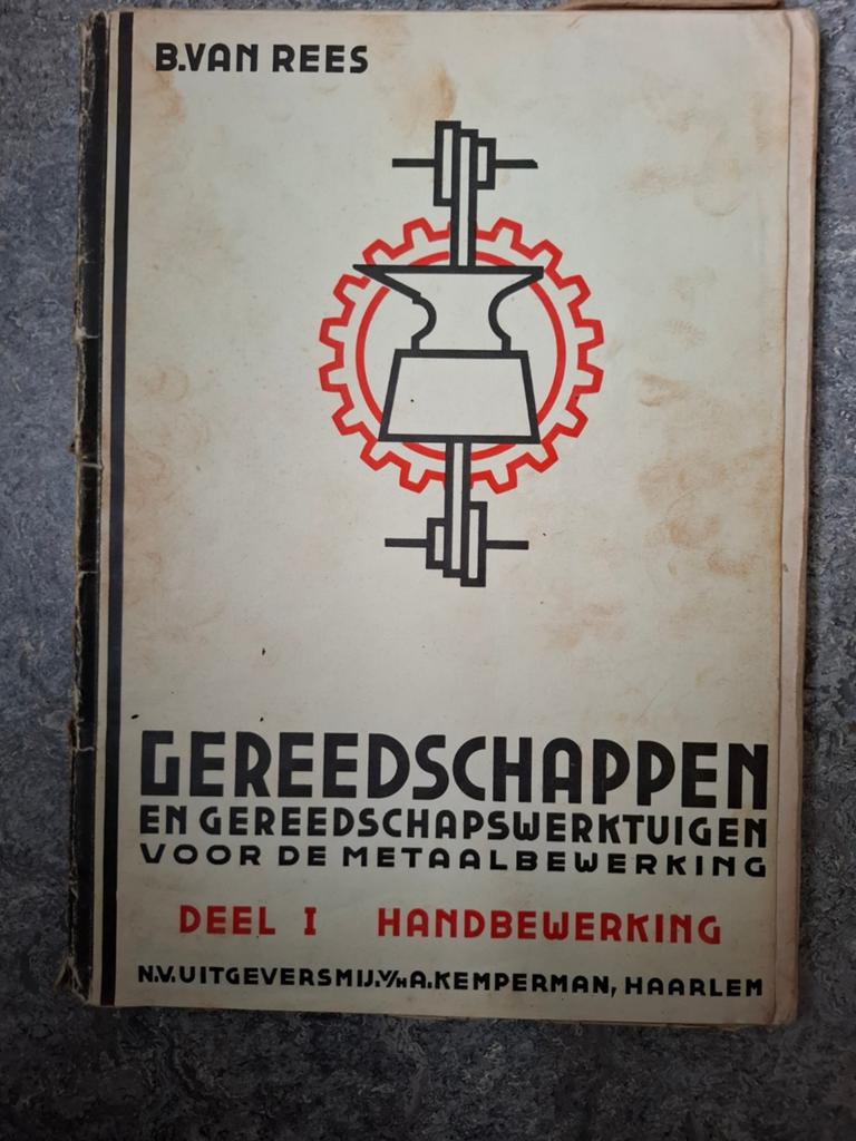 Gereedschappen en Gereedschapswerktuigen Metaalbewerking, Ophalen of Verzenden, Gelezen, Metaaltechniek, B. van Rees