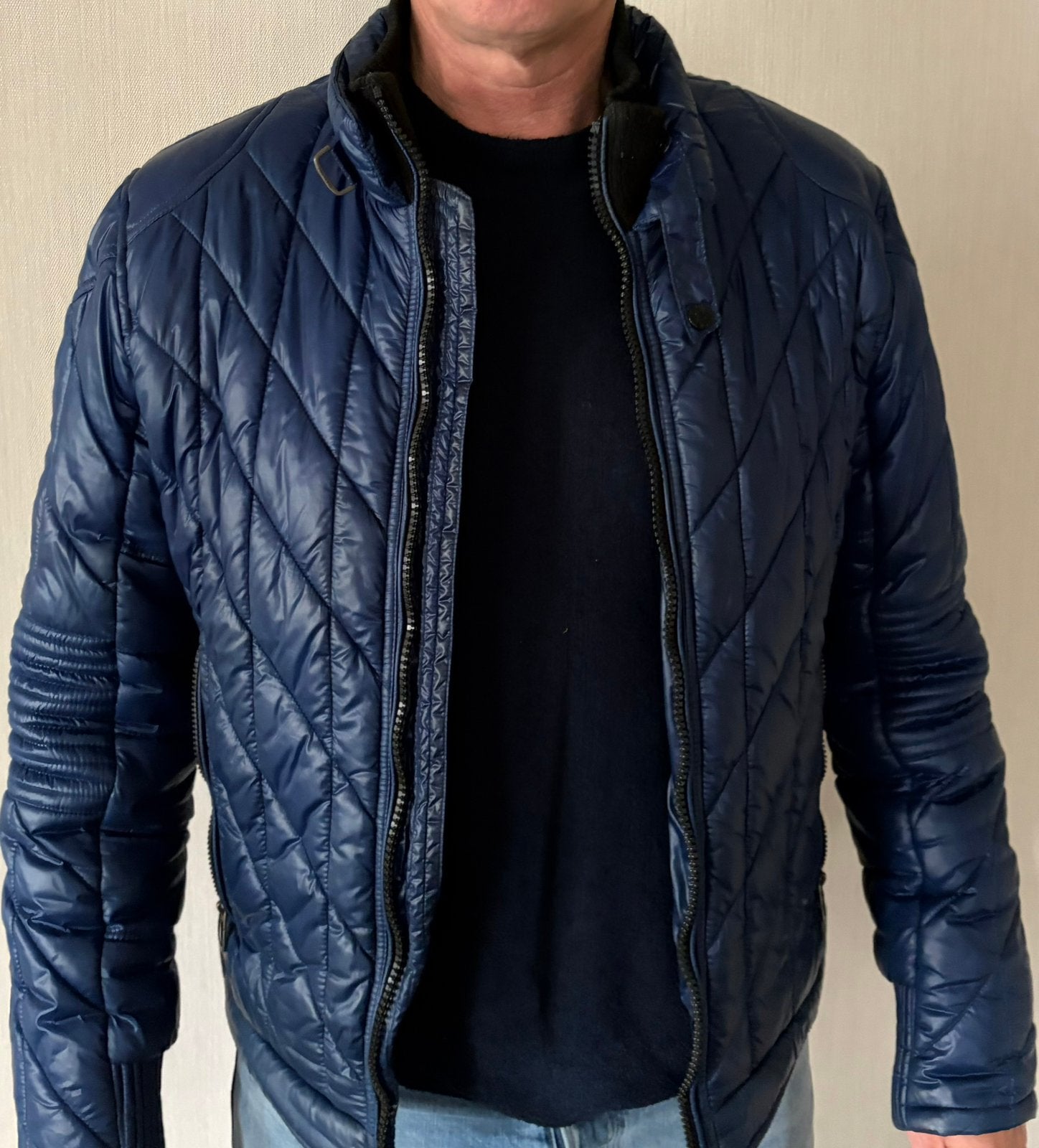 Jas blauw Fortezza maat 54, Ophalen of Verzenden, Gedragen, Maat 52/54 (L), Blauw