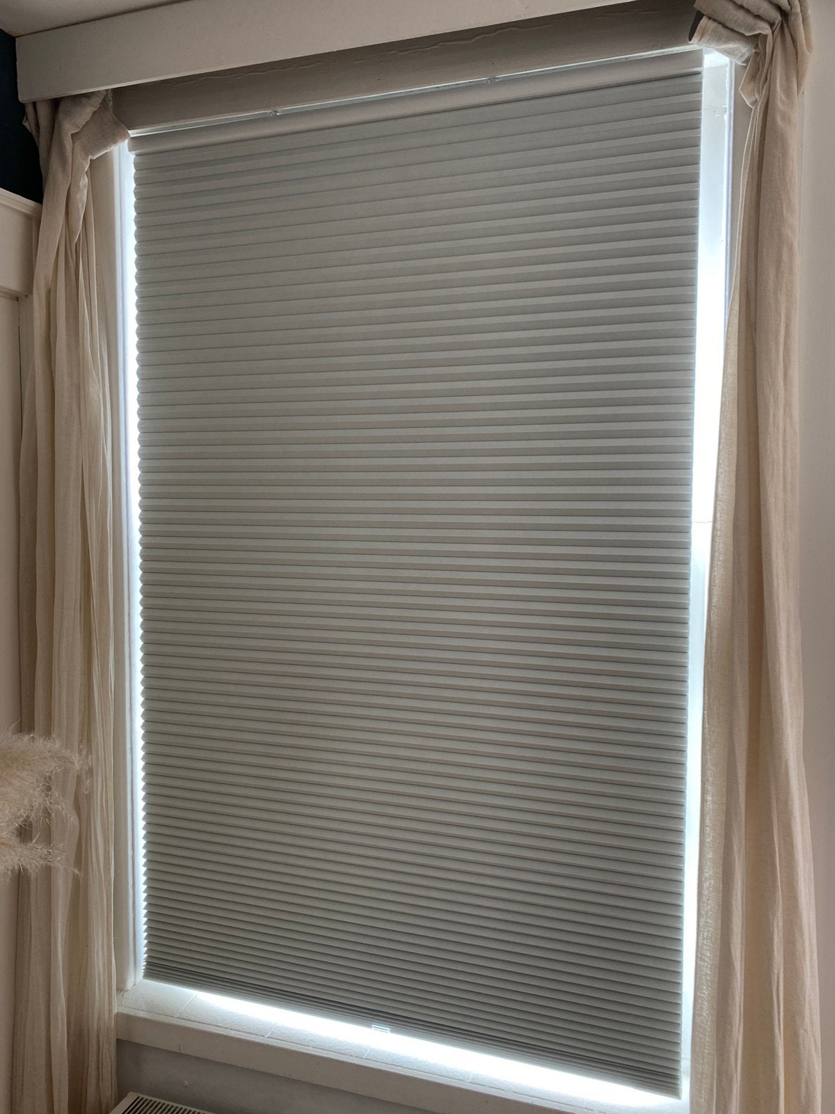 Ikea Trippevals verduisterend 110x195cm 2x, Ophalen, Jaloezie, Verduisterend, Zo goed als nieuw