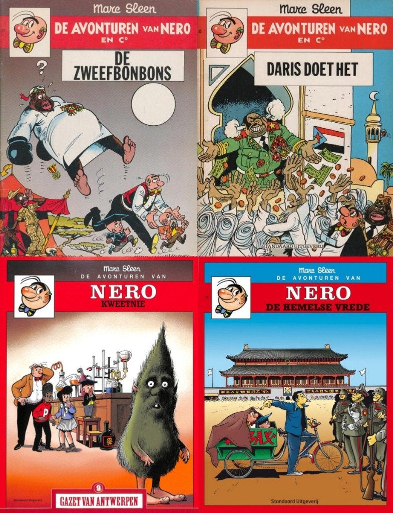 Nero: 4 strips, Boeken, Stripboeken, Meerdere stripboeken, Ophalen