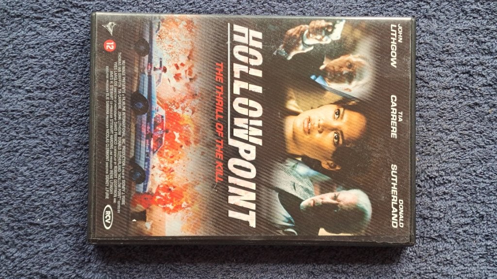 Hollowpoint "Donald Sutherland, Thomas Ian Griffith", Alle leeftijden, Ophalen of Verzenden, Zo goed als nieuw